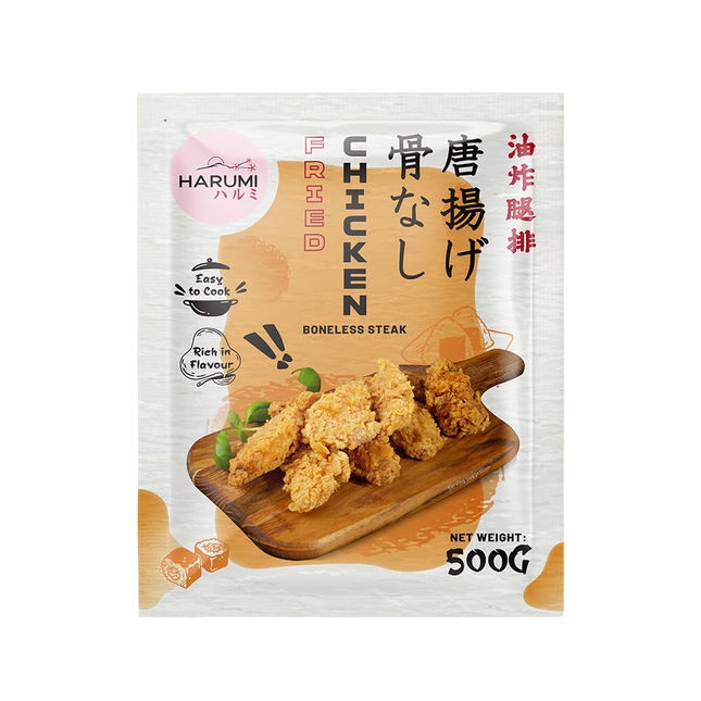 HARUMI Fried Boneless Chicken Thigh 500g (Frozen) (Case 10)