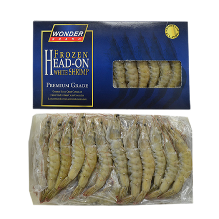 WONDER IQF HOSO Ecuadorian King Prawns 30/40 1kgnet (Frozen) (Case 10)