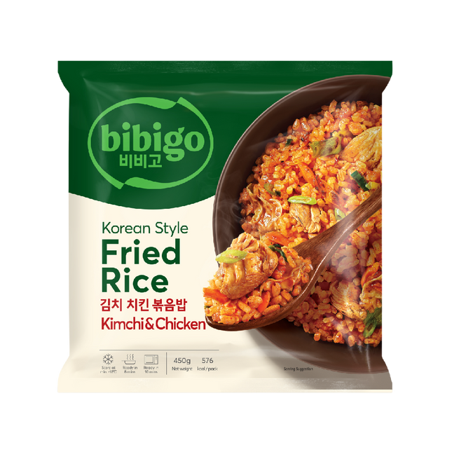 CJ BIBIGO Fried Rice Kimchi & Chicken 450g (Frozen) (Case 14)