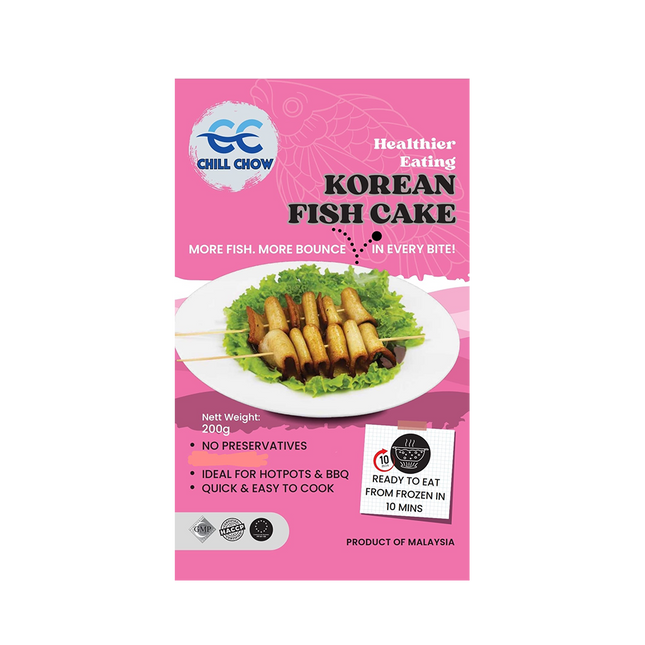 CHILL CHOW Korean Fish Cake 200g (Frozen) (Case 50)