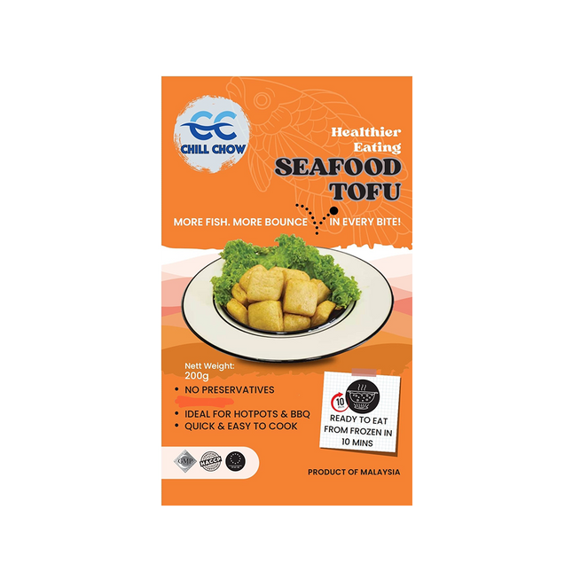 CHILL CHOW Seafood Tofu 200g (Frozen) (Case 50)