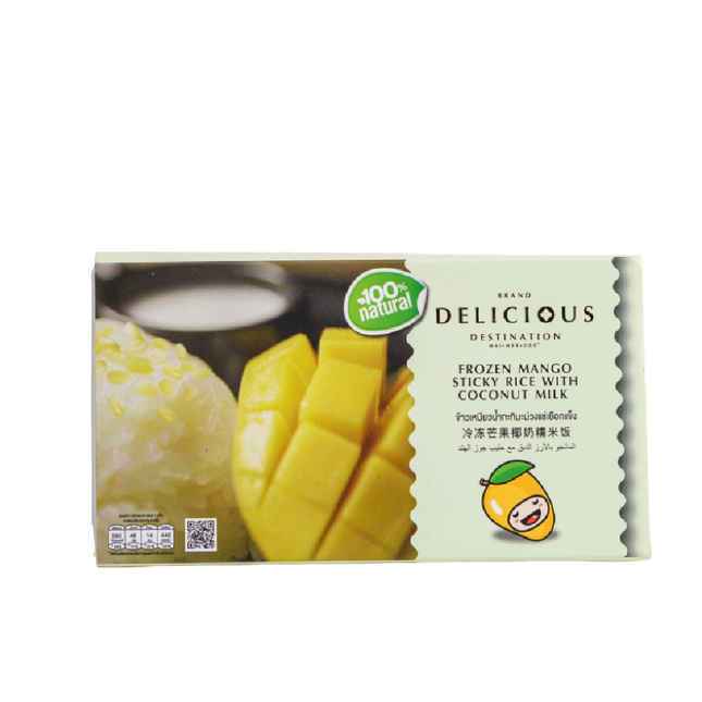 DELICIOUS Mango Sticky Rice with Coconut Milk 230g (Case 12)