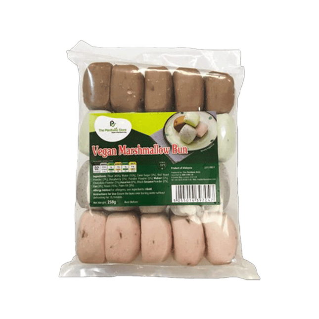 The Plantbase Store Vegan Marshmallow Bun 250g (Case 12)