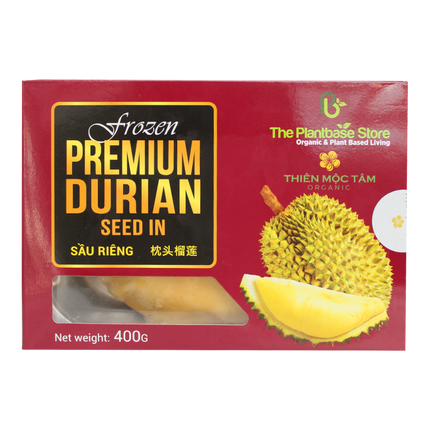 THE PLANTBASE STORE Frozen Premium Durian Seed In 400G (Frozen) (Case 12)