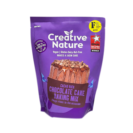 Creative Nature Cacao Rich Chocolate Cake Baking Mix 300G (Case 6)