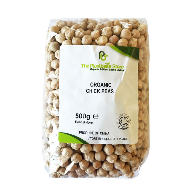 The Plantbase Store Organic Chick Peas 500g - Longdan Online Supermarket