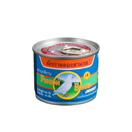 PIGEON Canned Fremented Rich Tasing Mustard Green 140g (Case 48)
