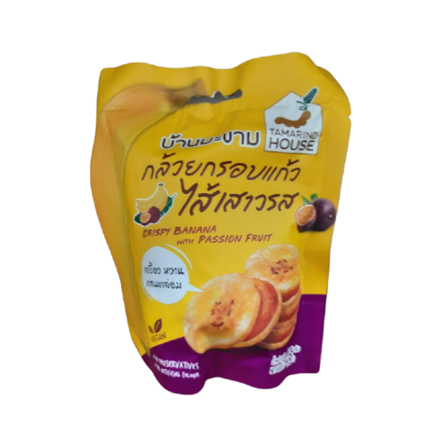 TAMARIND HOUSE Crispy Banana With Passion Fruit 45g (Case 48)