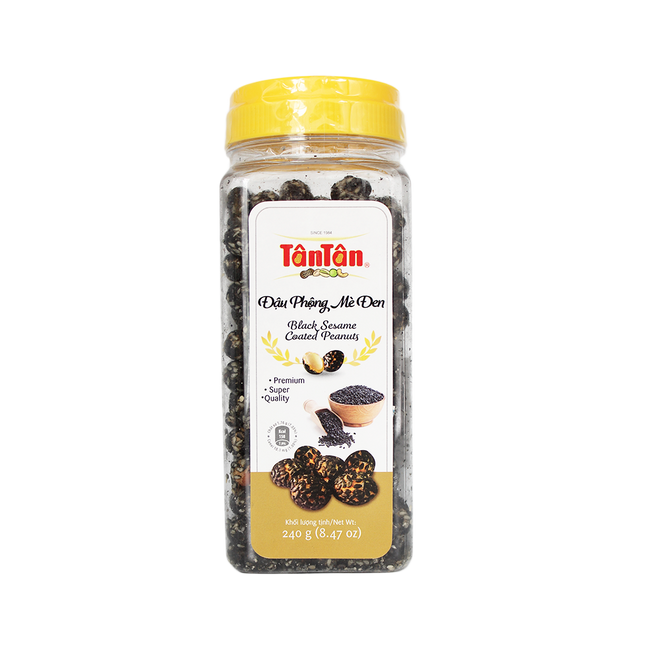 Tan Tan Black Sesame Coated Peanuts 240G (Case 24)