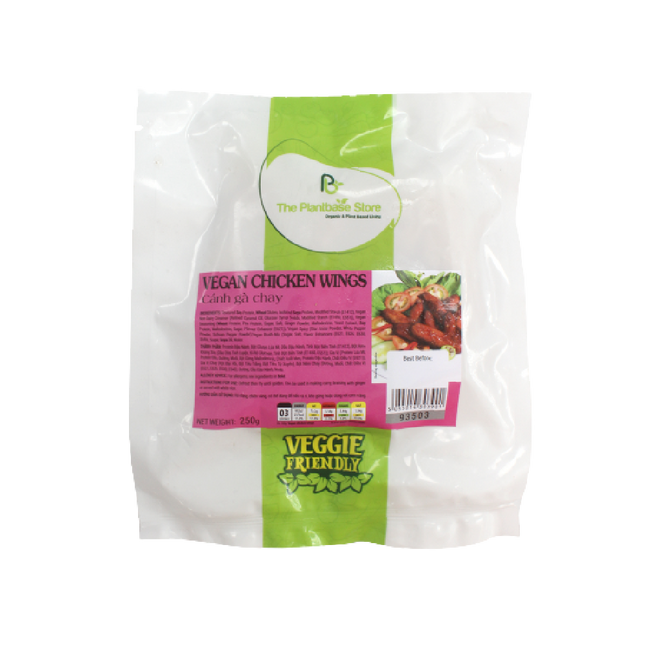 The Plantbase Store Vegan Chicken Wings 250g (Case 20)