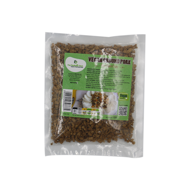The Plantbase Store Vegan Ground Pork 100g (Case 30)