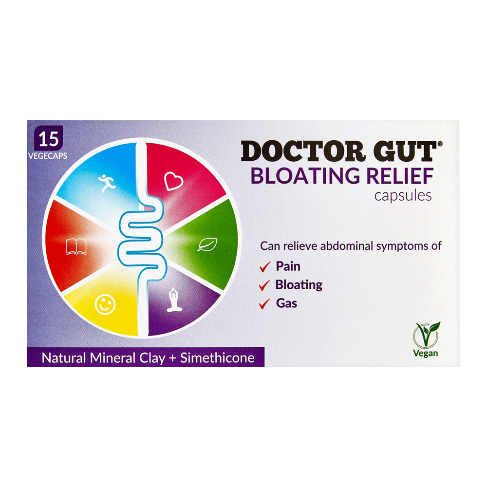 DOCTOR GUT Bloating Relief 15 Capsules (Case 264)