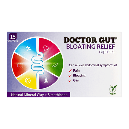 DOCTOR GUT Bloating Relief 15 Capsules (Case 264)