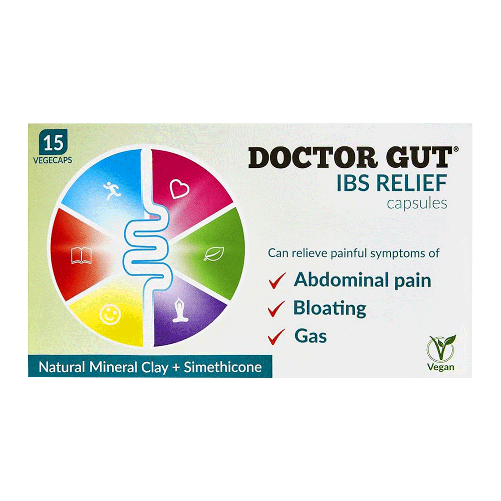 DOCTOR GUT IBS Relief 15 Capsules (Case 264)
