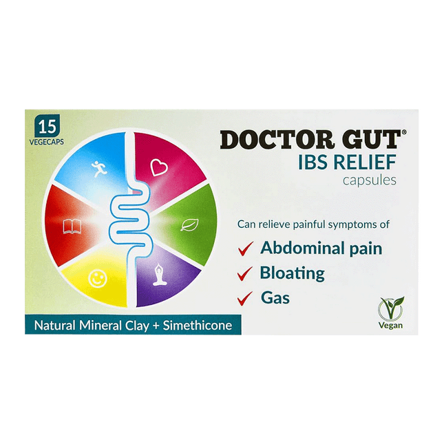 DOCTOR GUT IBS Relief 15 Capsules (Case 264)