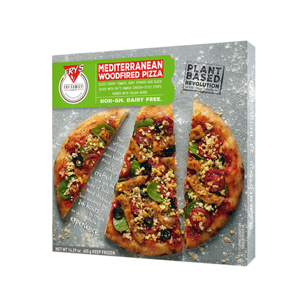 FRYS Pizza Mediterraean (Woodfired) Pizza 405g (Frozen) - Longdan Official Online Store