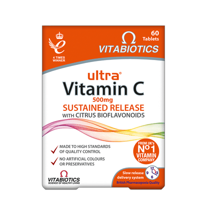 VITABIOTICS Ultra Vitamin C 60 Tablets (Case 4)