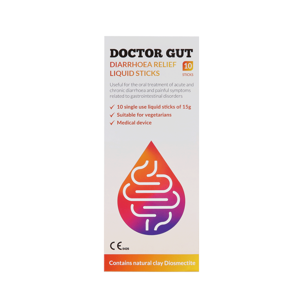DOCTOR GUT Diarrhoea Relief 10 Sachets (Case 81)