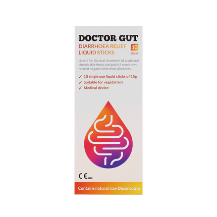 DOCTOR GUT Diarrhoea Relief 10 Sachets (Case 81)