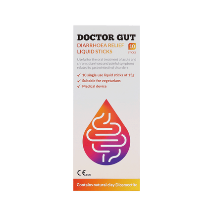 DOCTOR GUT Diarrhoea Relief 10 Sachets (Case 81)