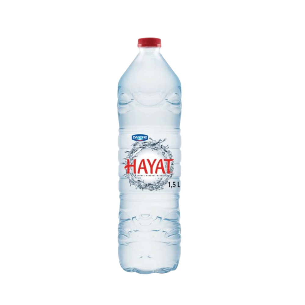 DANONE HAYAT Mineral Water 1.5L (Case 6)
