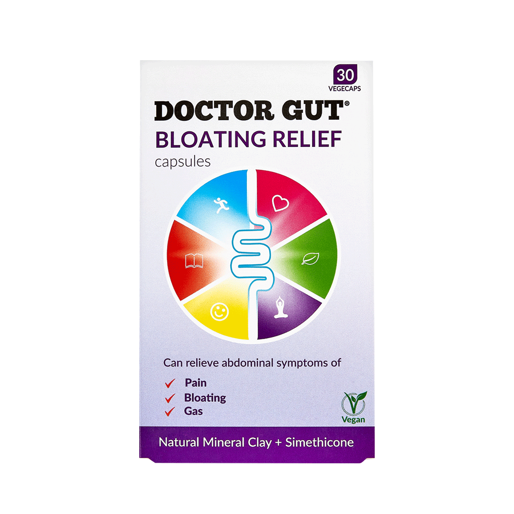 DOCTOR GUT Bloating Relief 30 Capsuels (Case 160)