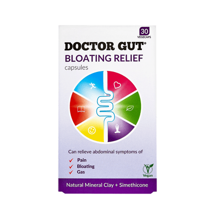 DOCTOR GUT Bloating Relief 30 Capsuels (Case 160)
