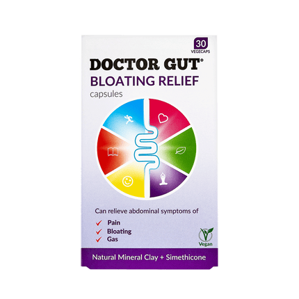 DOCTOR GUT Bloating Relief 30 Capsuels (Case 160)