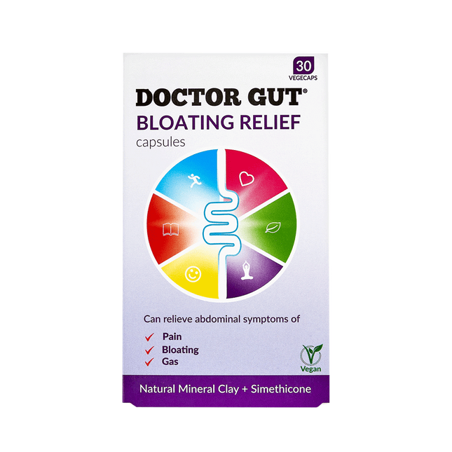 DOCTOR GUT Bloating Relief 30 Capsuels (Case 160)