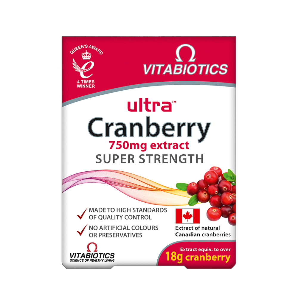 VITABIOTICS Ultra Cranberry 30 Tablets (Case 4)