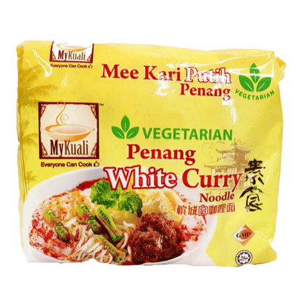 MYKUALI Vegetarian White Curry Noodle 105g (Case 48)