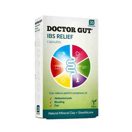 DOCTOR GUT IBS Relief 30 Capsules (Case 160)