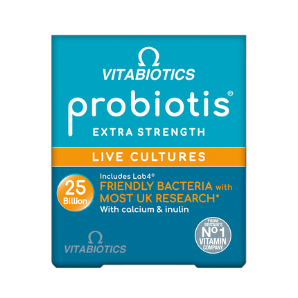 VITABIOTICS Probiotis Extra Strength 25B CFU 30 Capsules (Case 4)