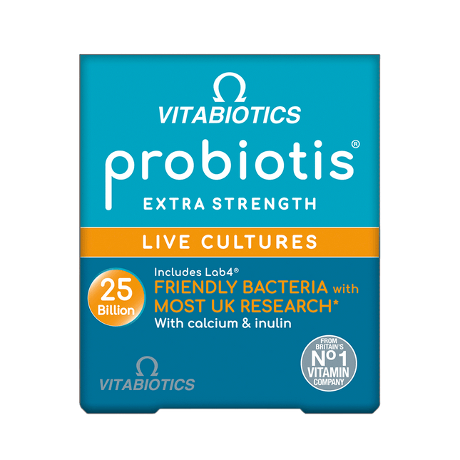 VITABIOTICS Probiotis Extra Strength 25B CFU 30 Capsules (Case 4)