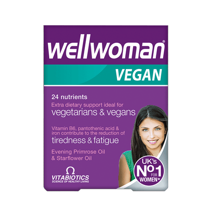VITABIOTICS Wellwoman Vegan 30 Tablets (Case 4)