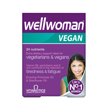 VITABIOTICS Wellwoman Vegan 30 Tablets (Case 4)