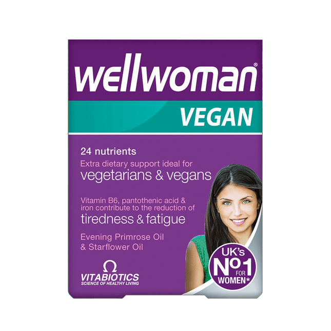 VITABIOTICS Wellwoman Vegan 30 Tablets (Case 4)