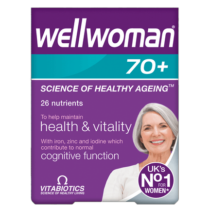 VITABIOTICS Wellwoman 50+ 30 Tablets (Case 4)