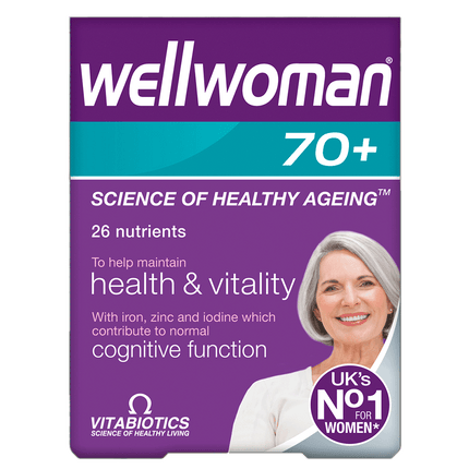 VITABIOTICS Wellwoman 50+ 30 Tablets (Case 4)