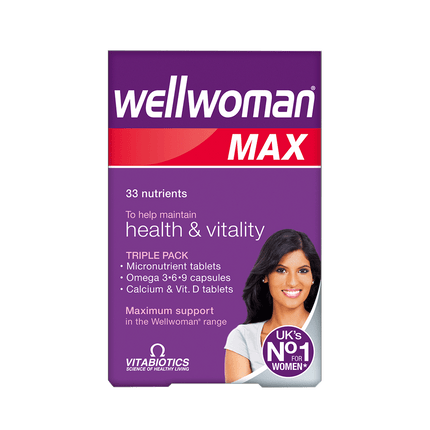 VITABIOTICS Wellwoman Max 84 Tablets (Case 4)