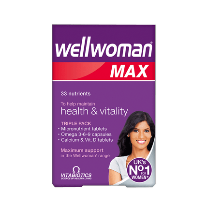 VITABIOTICS Wellwoman Max 84 Tablets (Case 4)
