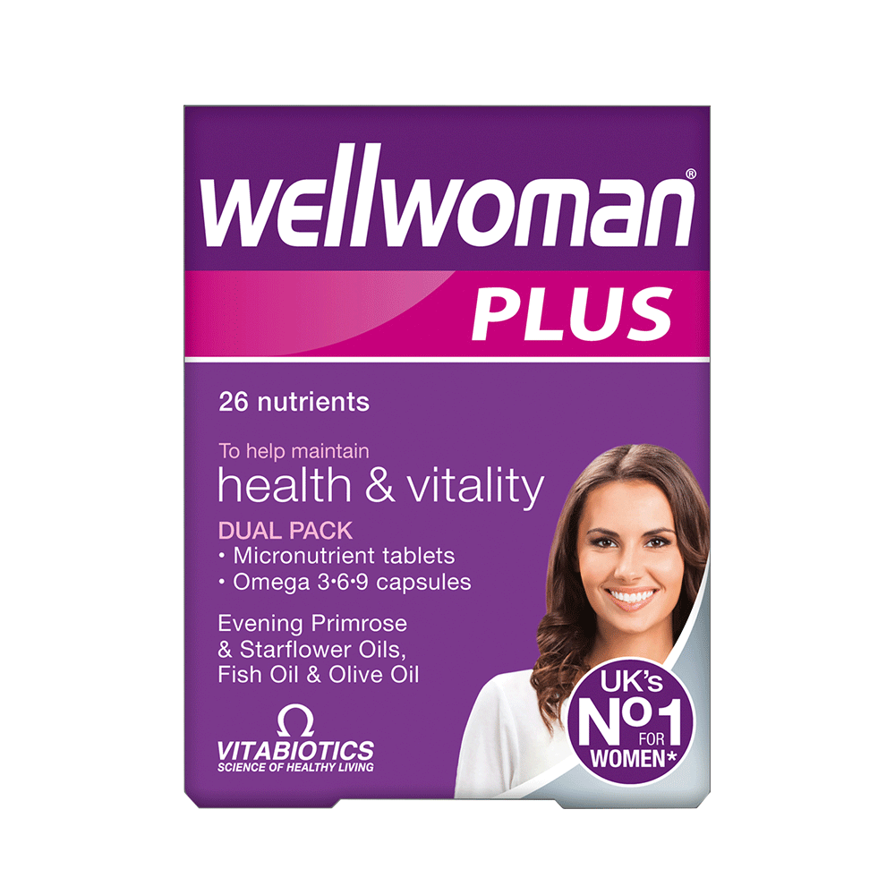 VITABIOTICS Wellwoman Plus Omega-3 6 9 56 Tablets (Case 4)