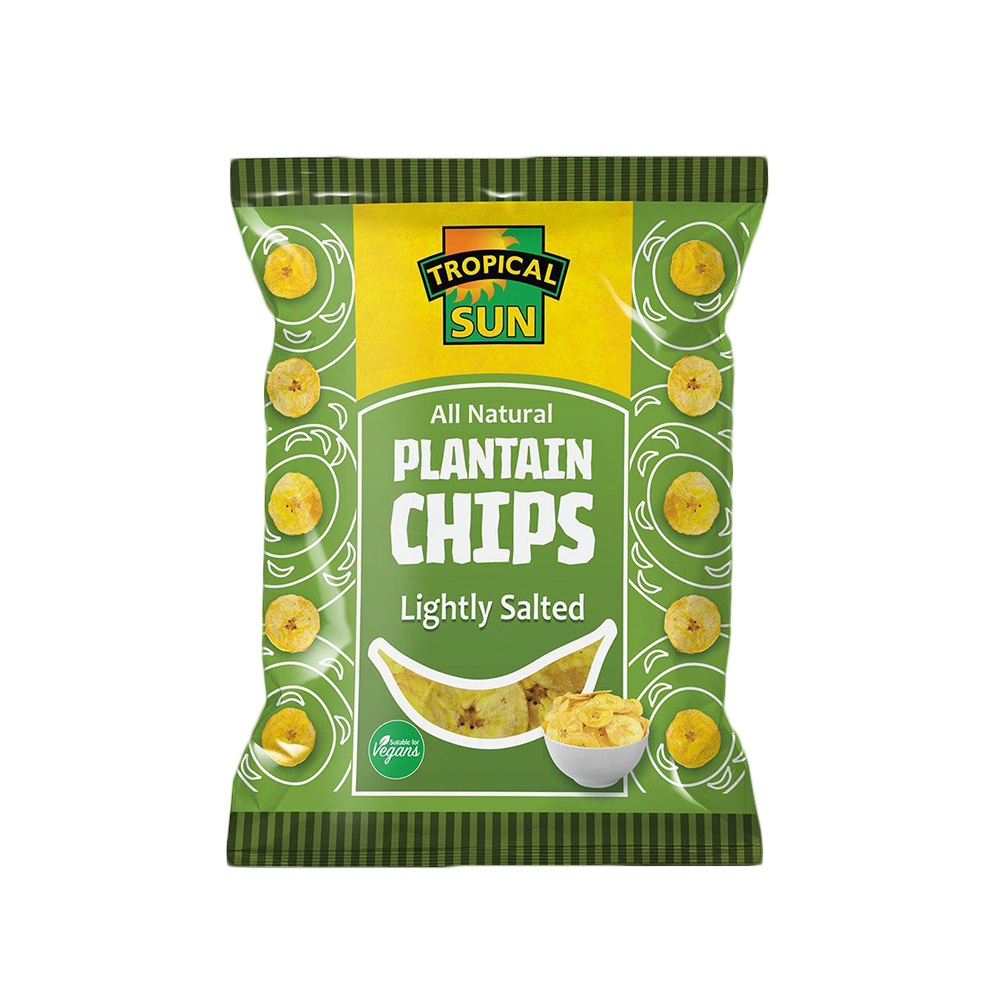 Tropical Sun Plantain Chips Salted 40G - Longdan Official Online Store