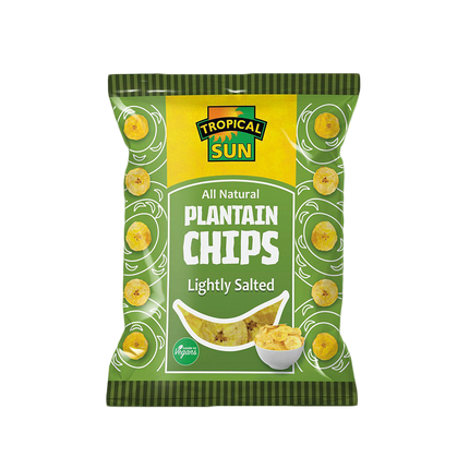 Tropical Sun Plantain Chips Salted 40G - Longdan Official Online Store