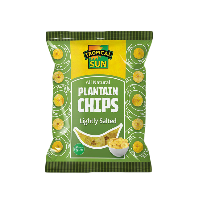 Tropical Sun Plantain Chips Salted 40G - Longdan Official Online Store