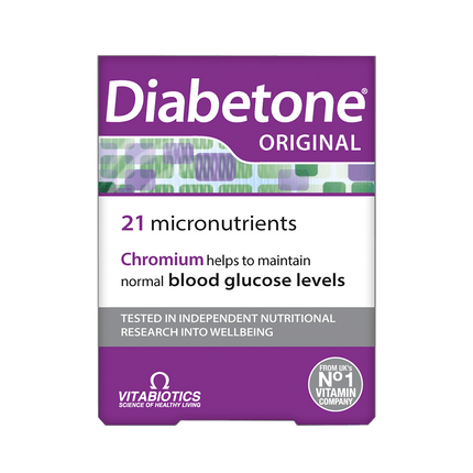 VITABIOTICS Diabetone 30 Tablets (Case 4)
