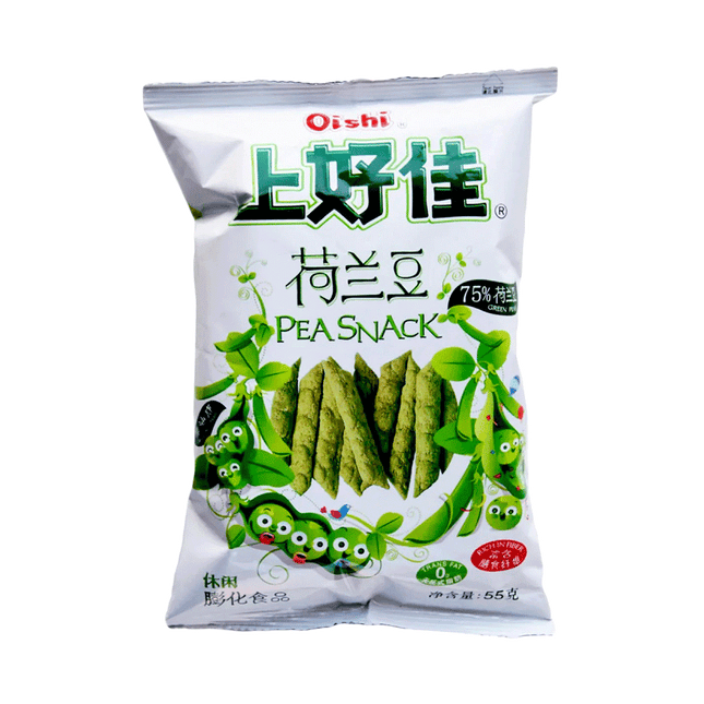 OISHI Snow Peas 55g (Case 20)