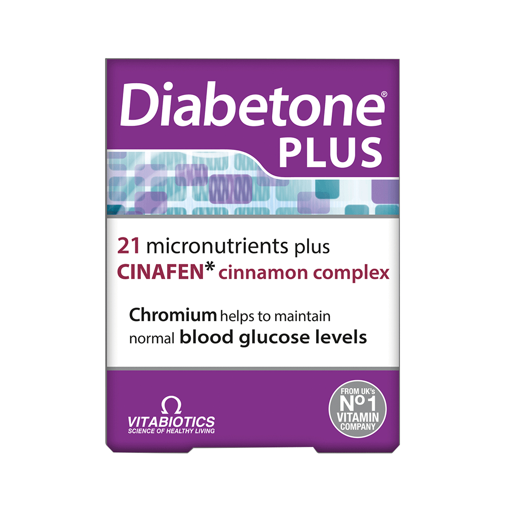 VITABIOTICS Diabetone Plus with Cinafen 84 Tablets (Case 4)