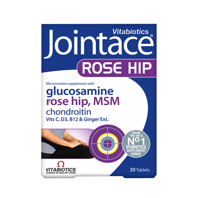 VITABIOTICS Jointace Rosehip Msm 30 Tablets (Case 4)