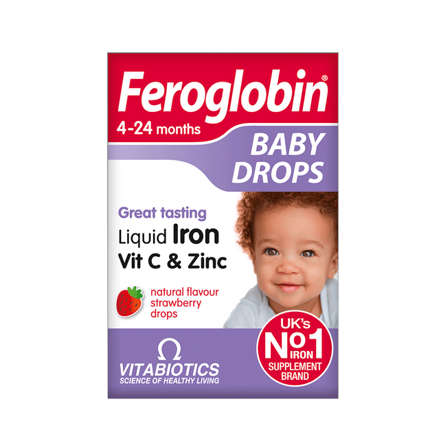 VITABIOTICS Feroglobin Baby Drops 30ML (Case 4)